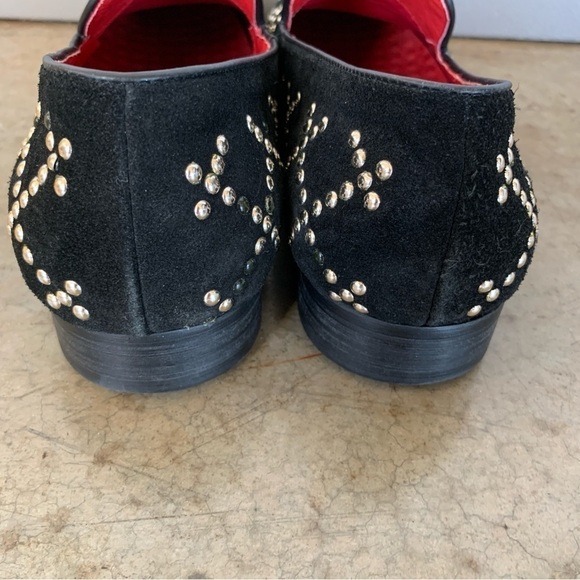 Maison Forte Black Studded Indio Loafers Size 11.5 - Picture 6 of 11